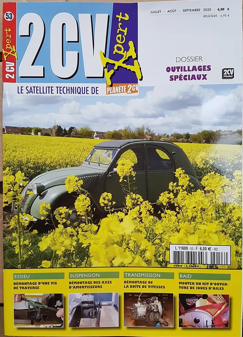 Revue de presse sur la 2cv